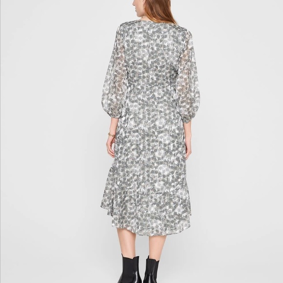 Pitched Sleeve Dress - Brand New - NEVER WORN - Sage Multi - Picture 2 of 4